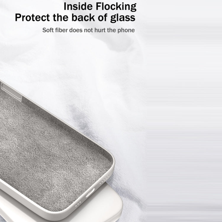 For Samsung Galaxy S20 Ultra Solid Color Imitation Liquid Silicone Straight Edge Dropproof Full Coverage Protective Case(Matcha Green) - Galaxy Phone Cases by PMC TechLife | Online Shopping South Africa | PMC TechLife