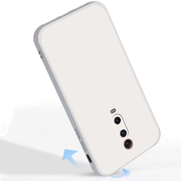 For Xiaomi Redmi K20 Pro Solid Color Imitation Liquid Silicone Straight Edge Dropproof Full Coverage Protective Case(Sky Blue) - Xiaomi Cases by PMC TechLife | Online Shopping South Africa | PMC TechLife