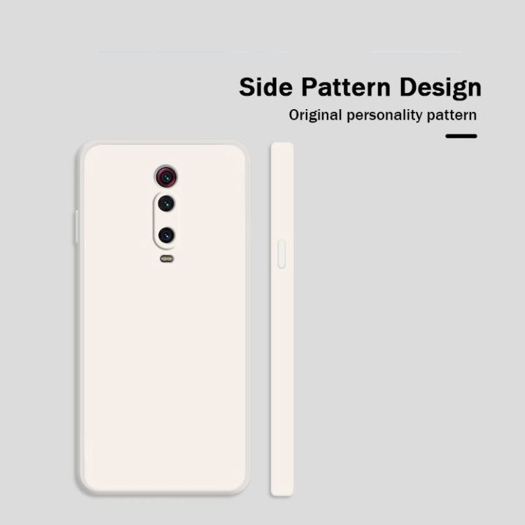 For Xiaomi Redmi K20 Pro Solid Color Imitation Liquid Silicone Straight Edge Dropproof Full Coverage Protective Case(Sky Blue) - Xiaomi Cases by PMC TechLife | Online Shopping South Africa | PMC TechLife