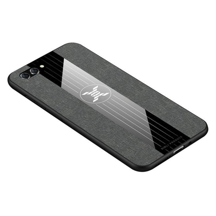 For Huawei nova 2s XINLI Stitching Cloth Textue Shockproof TPU Protective Case(Grey) - Huawei Cases by XINLI | Online Shopping South Africa | PMC TechLife | Buy Now Pay Later Mobicred