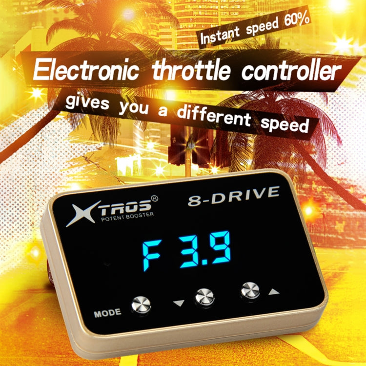 For Isuzu Mux 2012-2018 TROS 8-Drive Potent Booster Electronic Throttle Controller Speed Booster - Car Modification by TROS | Online Shopping South Africa | PMC Jewellery | Buy Now Pay Later Mobicred