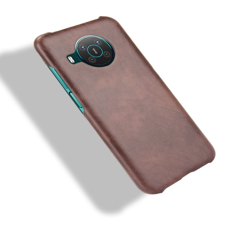 For Nokia X10 / X20 Shockproof Litchi Texture PC + PU Case(Brown) - free shipping - PMC TechLife - Order now!