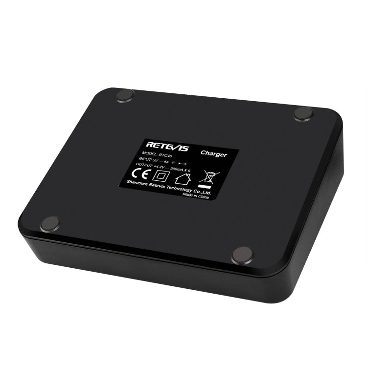 RETEVIS RTC48 Multi-function Interchangeable Slots Six-Way Walkie Talkie Charger for Retevis RT48/RT648 - free shipping - PMC Jewellery - Order now!