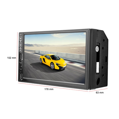 A2821 Car 7 inch Screen HD MP5 Player, Support Bluetooth / FM with Remote Control, Style:Standard - Car MP3 & MP4 & MP5 by PMC Jewellery | Online Shopping South Africa | PMC Jewellery | Buy Now Pay Later Mobicred