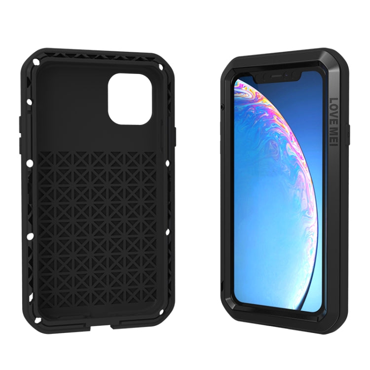 For iPhone 11 LOVE MEI Metal Shockproof Waterproof Dustproof Protective Case(White) - iPhone 11 Cases by LOVE MEI | Online Shopping South Africa | PMC TechLife | Buy Now Pay Later Mobicred