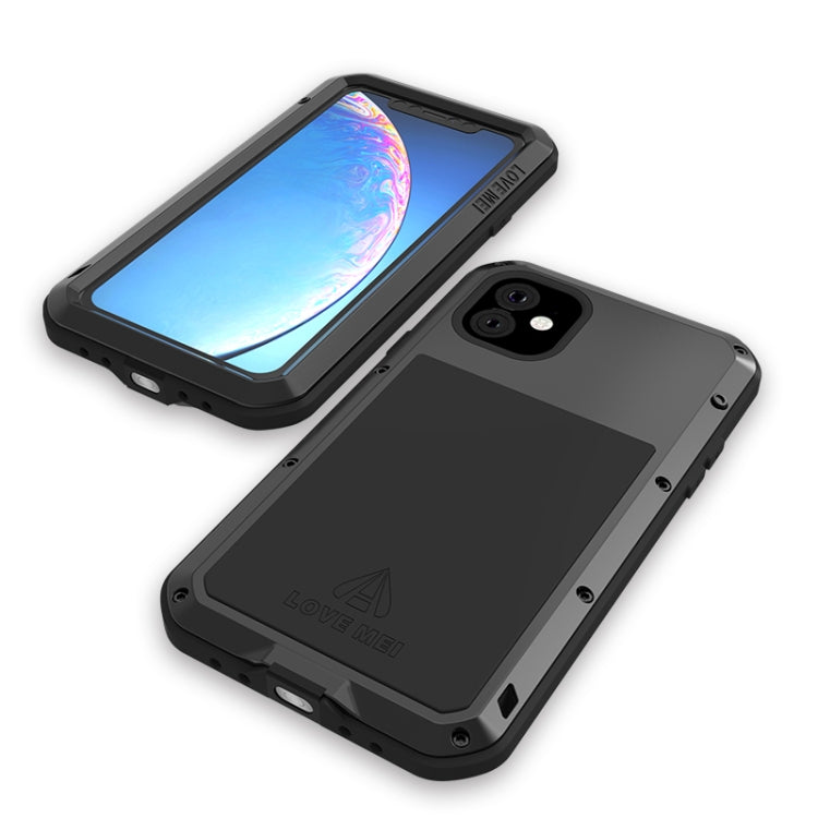 For iPhone 11 Pro Max LOVE MEI Metal Shockproof Waterproof Dustproof Protective Case(White) - iPhone 11 Pro Max Cases by LOVE MEI | Online Shopping South Africa | PMC TechLife | Buy Now Pay Later Mobicred
