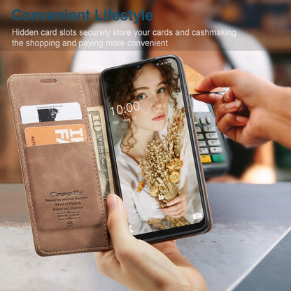 For Samsung Galaxy A22 5G CaseMe 013 Multifunctional Horizontal Flip Leather Case with Card Slot & Holder & Wallet(Brown) - Galaxy Phone Cases by CaseMe | Online Shopping South Africa | PMC Jewellery | Buy Now Pay Later Mobicred