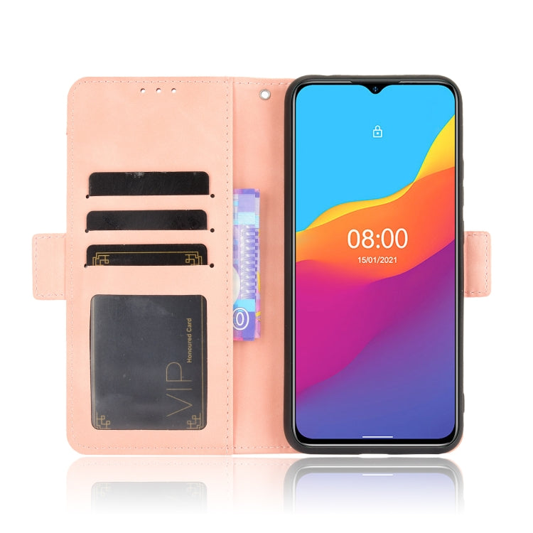 For Ulefone Note 10 Skin Feel Calf Pattern Horizontal Flip Leather Case with Holder & Card Slots & Photo Frame(Pink) - Ulefone Cases by PMC Jewellery | Online Shopping South Africa | PMC Jewellery | Buy Now Pay Later Mobicred