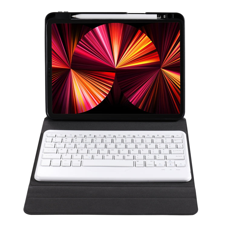B07 Splittable Bluetooth Keyboard Leather Tablet Case with Triangle Holder & Pen Slot For iPad 9.7 2018 & 2017 / Pro 9.7 / Air 2(Gradient Dark Green) - Universal by PMC TechLife | Online Shopping South Africa | PMC TechLife