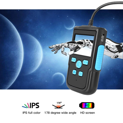 P60B 8mm 1080P 2.4 inch IPS Screen IP68 Waterproof HD Digital Endoscope, Length:2m Hard Cable -  by PMC Jewellery | Online Shopping South Africa | PMC Jewellery | Buy Now Pay Later Mobicred