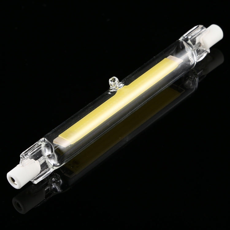 R7S 7W 500LM 118mm COB LED Bulb Glass Tube Replacement Halogen Lamp Spot Light, White Light - LED Blubs & Tubes by PMc TechLife | Online Shopping South Africa | PMc TechLife | Buy Now Pay Later Mobicred