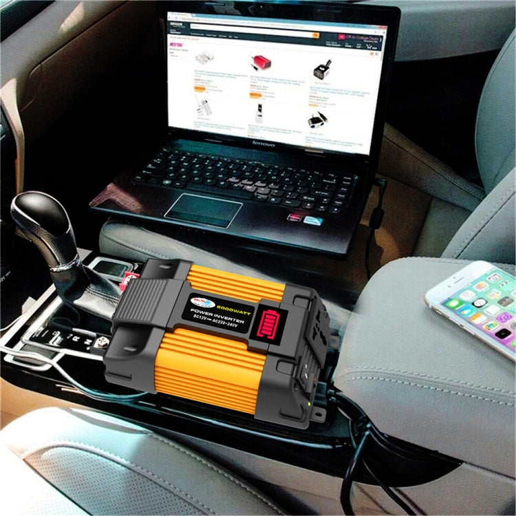 Little Wasp 12V to 220V 6000W Car Power Inverter with LED Display & Dual USB - Modified Square Wave by PMC TechLife | Online Shopping South Africa | PMC TechLife | Buy Now Pay Later Mobicred