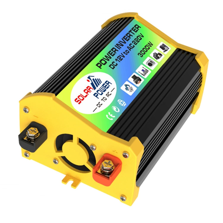 Legend I Generation DC12V to AC110V 3000W Modified Square Wave Car Power Inverter(Black) - Modified Square Wave by PMC TechLife | Online Shopping South Africa | PMC TechLife | Buy Now Pay Later Mobicred