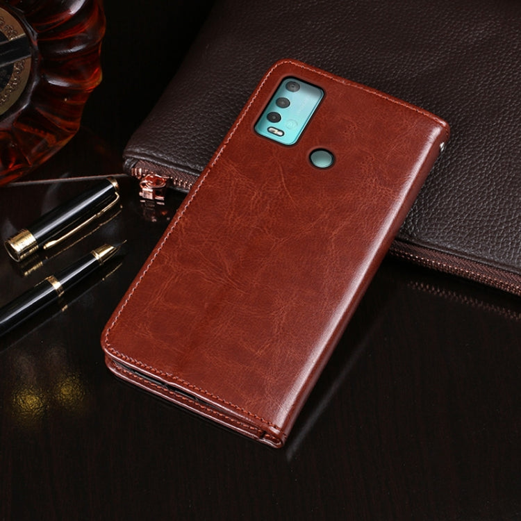 For Wiko Power U30 idewei Crazy Horse Texture Horizontal Flip Leather Case with Holder & Card Slots & Wallet(Red) - More Brand by idewei | Online Shopping South Africa | PMC Jewellery | Buy Now Pay Later Mobicred
