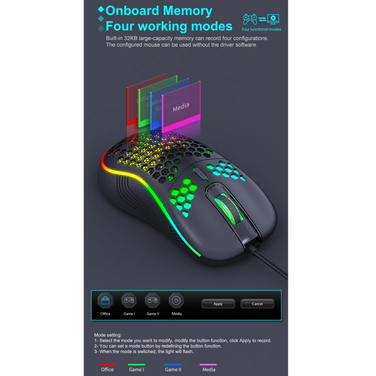iMICE T98 RGB Lighting Gaming Wired Mouse - free shipping - PMC Jewellery - Order now!