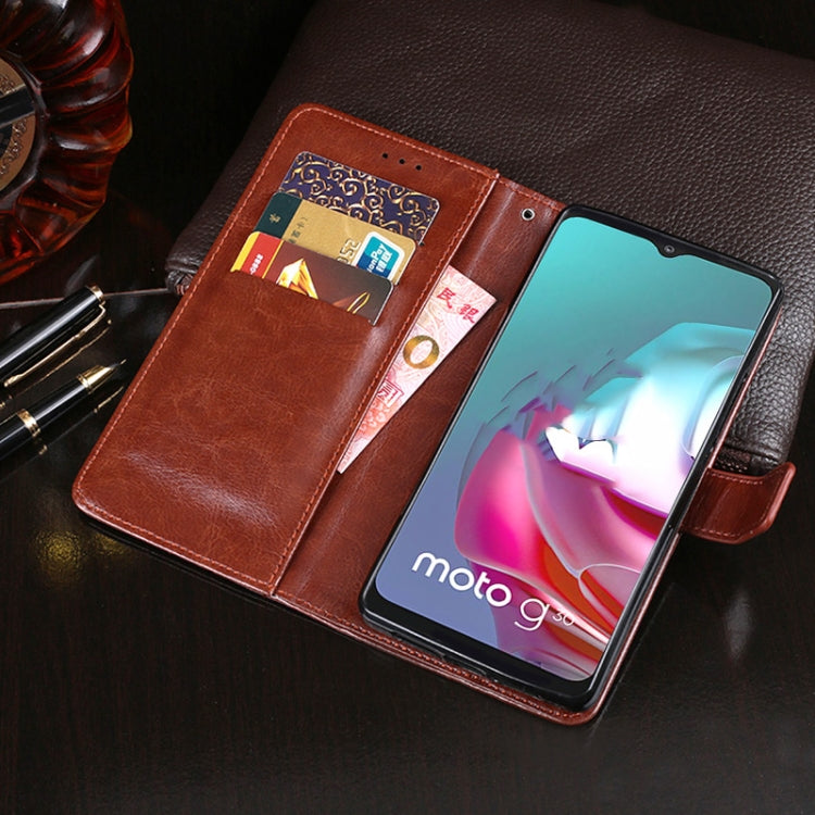 For Lenovo K13 Note idewei Crazy Horse Texture Horizontal Flip Leather Case with Holder & Card Slots & Wallet(Blue) - free shipping - PMC Jewellery - Order now!