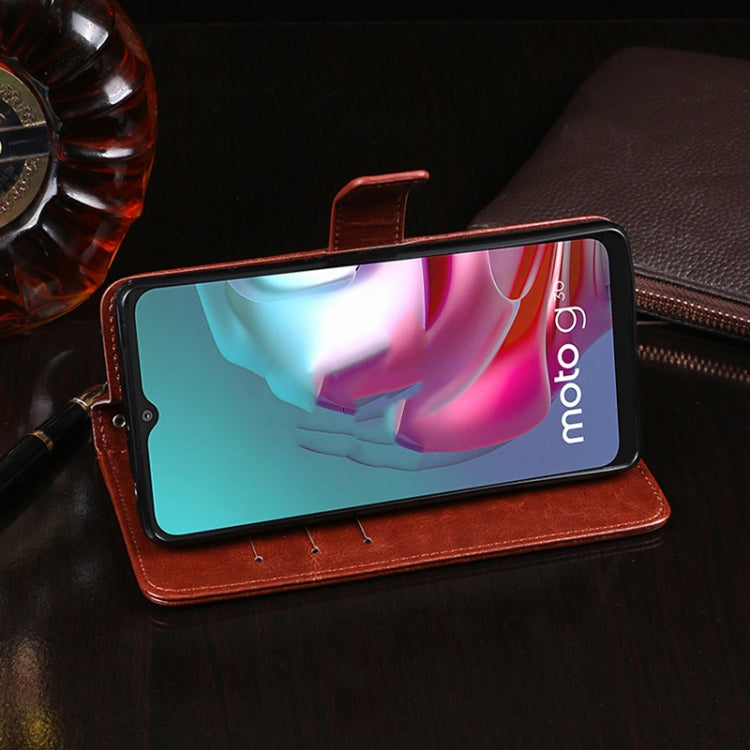For Lenovo K13 Note idewei Crazy Horse Texture Horizontal Flip Leather Case with Holder & Card Slots & Wallet(Blue) - free shipping - PMC Jewellery - Order now!