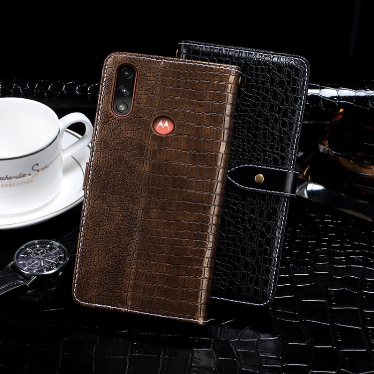 For Lenovo K13 idewei Crocodile Texture Horizontal Flip Leather Case with Holder & Card Slots & Wallet(Dark Blue) - free shipping - PMC Jewellery - Order now!