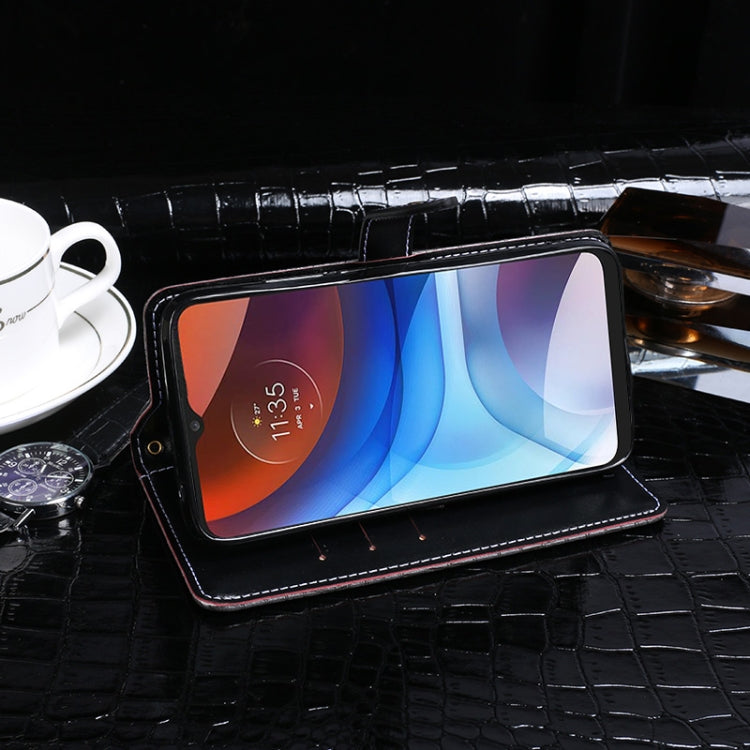 For Lenovo K13 idewei Crocodile Texture Horizontal Flip Leather Case with Holder & Card Slots & Wallet(Dark Blue) - free shipping - PMC Jewellery - Order now!