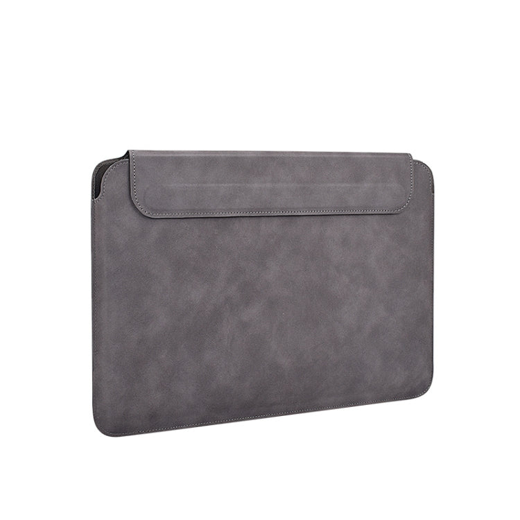 PU03 Lightweight Sheepskin Notebook Liner Bag, Size:14.1-15.4 inch(Deep Space Gray) - 15 inch by PMC Jewellery | Online Shopping South Africa | PMC Jewellery | Buy Now Pay Later Mobicred