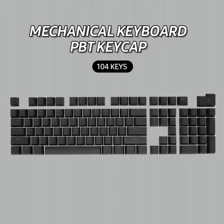 HXSJ P9 104 Keys PBT Color Mechanical Keyboard Keycaps(Lake Blue) - Other by HXSJ | Online Shopping South Africa | PMC Jewellery | Buy Now Pay Later Mobicred