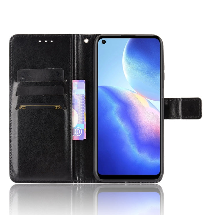 For Blackview A90 Crazy Horse Texture Horizontal Flip Leather Case with Holder & Card Slots & Lanyard(Black) - More Brand by PMC TechLife | Online Shopping South Africa | PMC TechLife | Buy Now Pay Later Mobicred