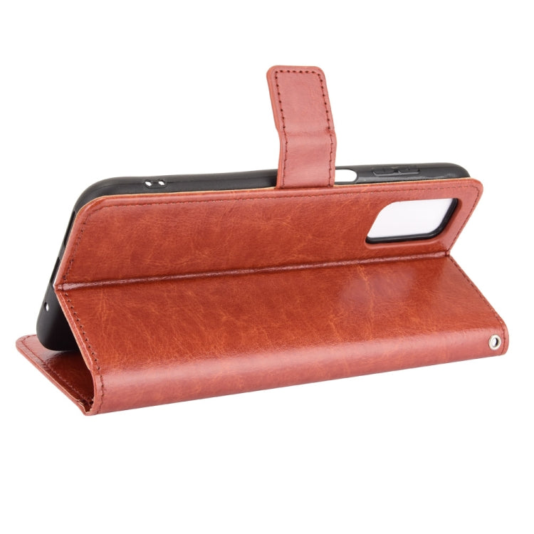 For Blackview A90 Crazy Horse Texture Horizontal Flip Leather Case with Holder & Card Slots & Lanyard(Brown) - More Brand by PMC TechLife | Online Shopping South Africa | PMC TechLife