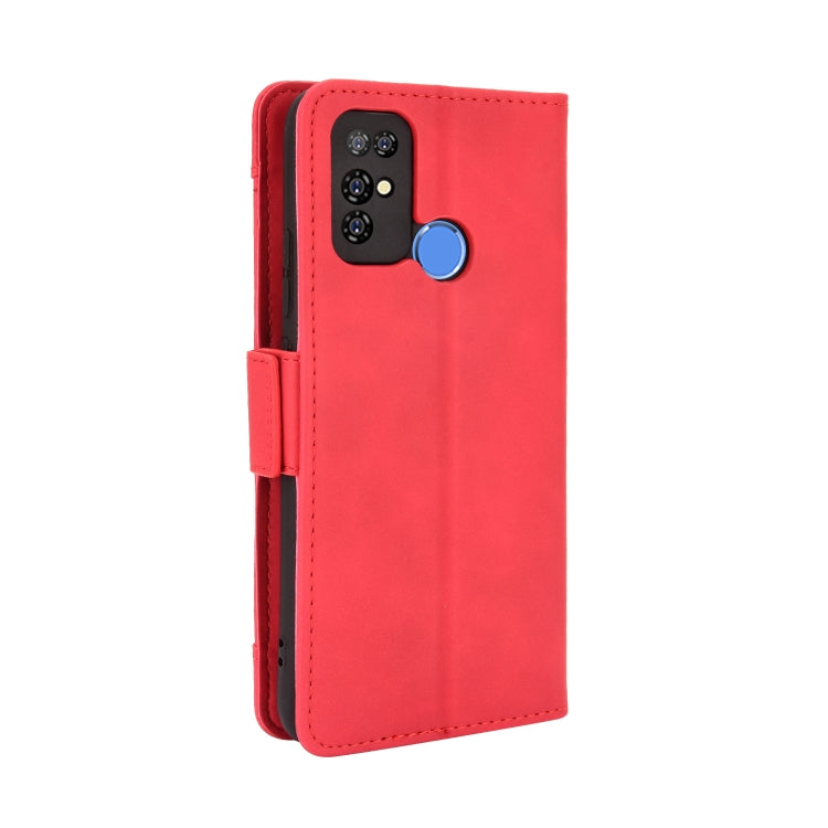 For Doogee X96 Pro Skin Feel Calf Pattern Horizontal Flip Leather Case with Holder & Card Slots & Photo Frame(Red) - More Brand by PMC TechLife | Online Shopping South Africa | PMC TechLife | Buy Now Pay Later Mobicred