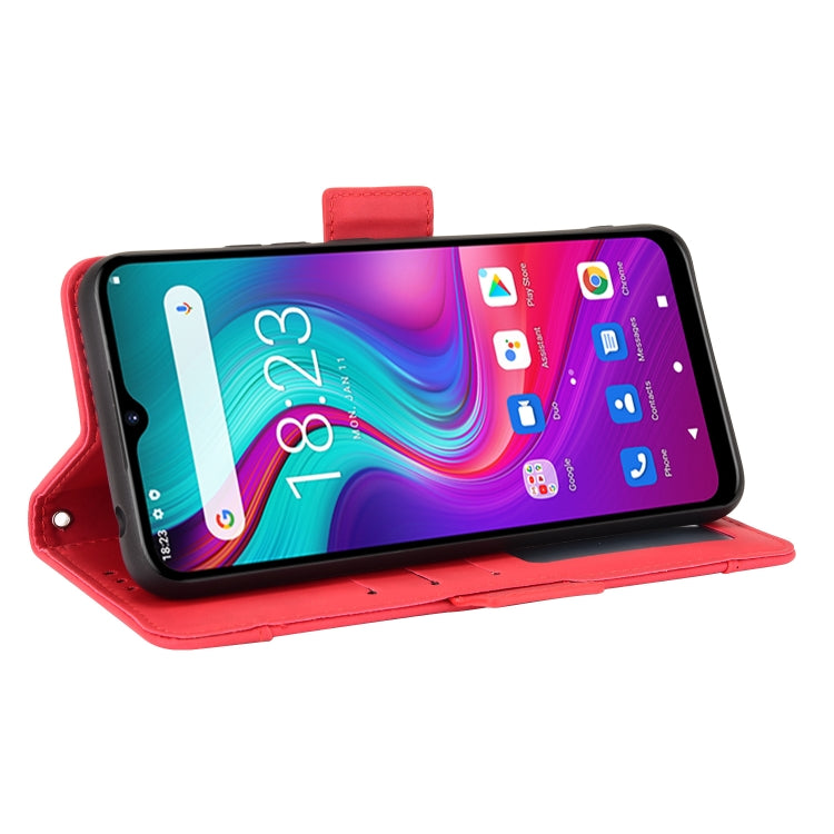 For Doogee X96 Pro Skin Feel Calf Pattern Horizontal Flip Leather Case with Holder & Card Slots & Photo Frame(Red) - More Brand by PMC TechLife | Online Shopping South Africa | PMC TechLife | Buy Now Pay Later Mobicred
