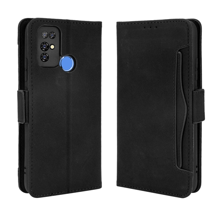 For Doogee X96 Pro Skin Feel Calf Pattern Horizontal Flip Leather Case with Holder & Card Slots & Photo Frame(Black) - More Brand by PMC TechLife | Online Shopping South Africa | PMC TechLife | Buy Now Pay Later Mobicred