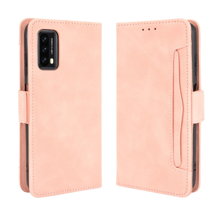 For Blackview A90 Skin Feel Calf Pattern Horizontal Flip Leather Case with Holder & Card Slots & Photo Frame(Pink) - More Brand by PMC TechLife | Online Shopping South Africa | PMC TechLife | Buy Now Pay Later Mobicred