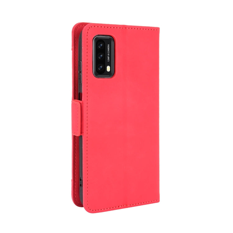 For Blackview A90 Skin Feel Calf Pattern Horizontal Flip Leather Case with Holder & Card Slots & Photo Frame(Red) - More Brand by PMC TechLife | Online Shopping South Africa | PMC TechLife | Buy Now Pay Later Mobicred