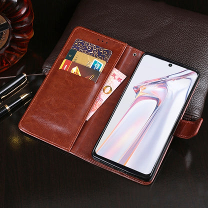For Blackview A100 idewei Crazy Horse Texture Horizontal Flip Leather Case with Holder & Card Slots & Wallet(Red) - More Brand by idewei | Online Shopping South Africa | PMC Jewellery | Buy Now Pay Later Mobicred