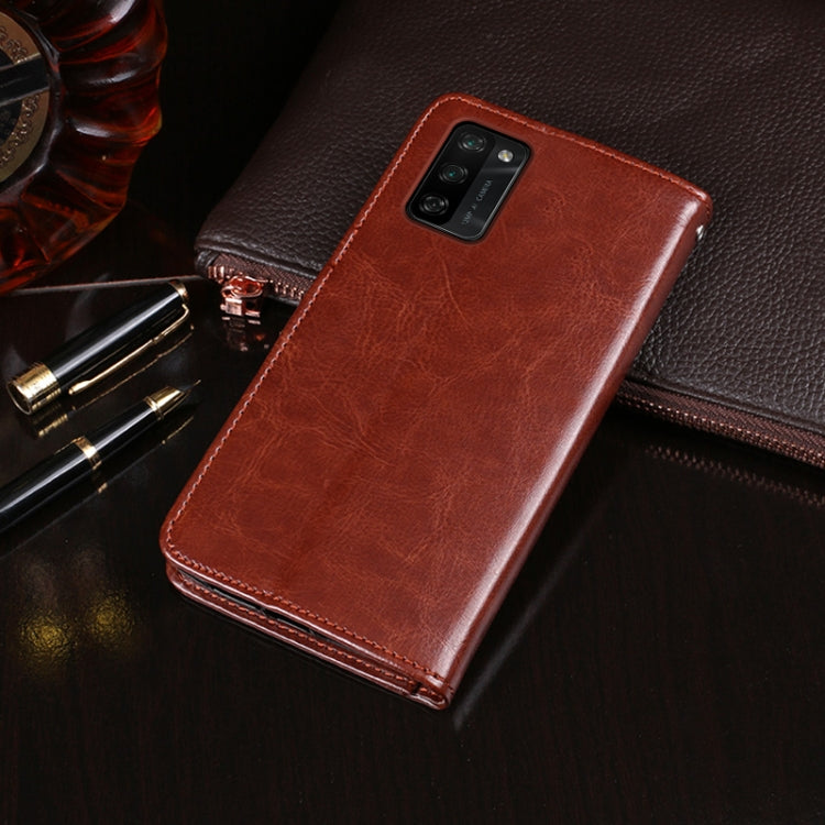 For Blackview A100 idewei Crazy Horse Texture Horizontal Flip Leather Case with Holder & Card Slots & Wallet(Rose Red) - More Brand by idewei | Online Shopping South Africa | PMC TechLife | Buy Now Pay Later Mobicred