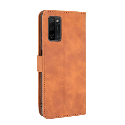 For Blackview A100 Solid Color Skin Feel Magnetic Buckle Horizontal Flip Calf Texture PU Leather Case with Holder & Card Slots & Wallet(Brown) - More Brand by PMC Jewellery | Online Shopping South Africa | PMC Jewellery | Buy Now Pay Later Mobicred