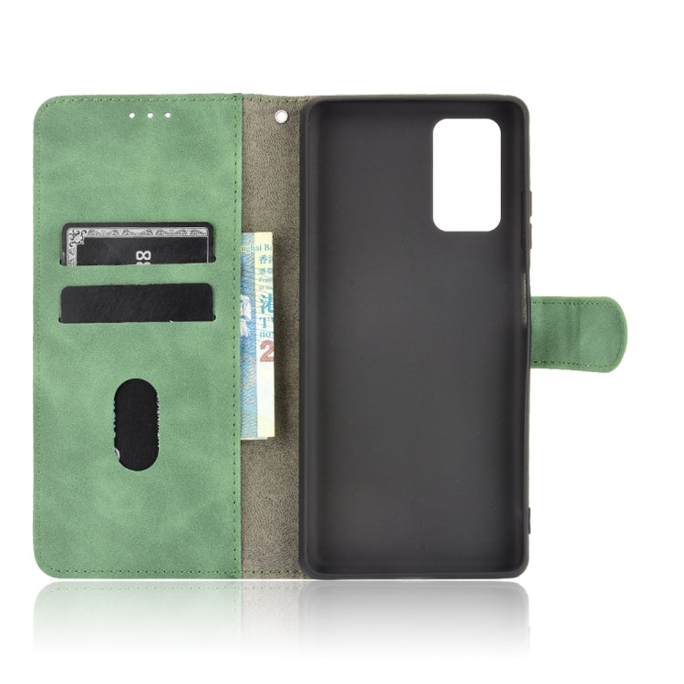 For Blackview A100 Solid Color Skin Feel Magnetic Buckle Horizontal Flip Calf Texture PU Leather Case with Holder & Card Slots & Wallet(Green) - More Brand by PMC Jewellery | Online Shopping South Africa | PMC Jewellery | Buy Now Pay Later Mobicred
