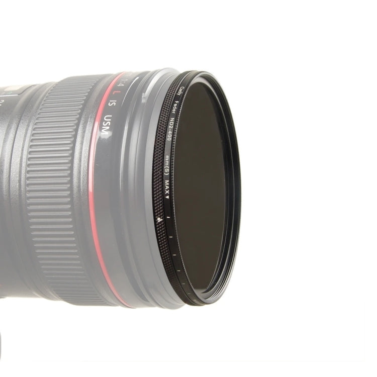 Cuely 77mm ND2-400 ND2 to ND400 ND Filter Lens Neutral Density Adjustable Variable Filter - free shipping - PMC TechLife - Order now!
