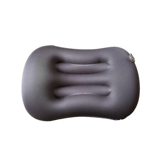 Outdoor Camping Trip Foldable Portable Inflatable Pillow Nap Waist Pillow, Specification:Press to Inflate(Dark Gray) - Camping Mats by PMC Jewellery | Online Shopping South Africa | PMC Jewellery | Buy Now Pay Later Mobicred