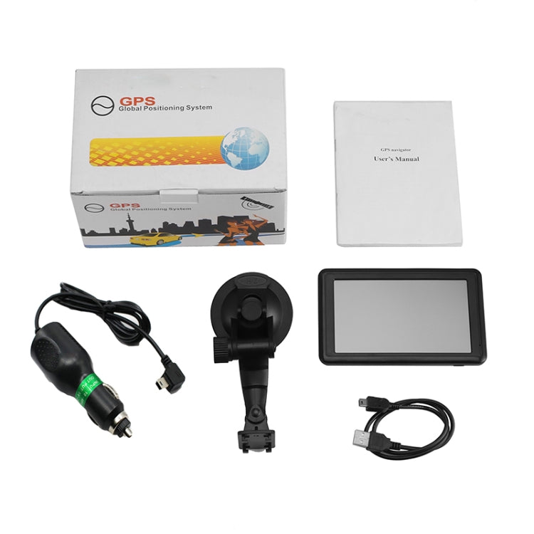 Q5 Car 5 inch HD TFT Touch Screen GPS Navigator Support TF Card / MP3 / FM Transmitter, Specification:North America Map - Car Monitor by PMC TechLife | Online Shopping South Africa | PMC TechLife | Buy Now Pay Later Mobicred