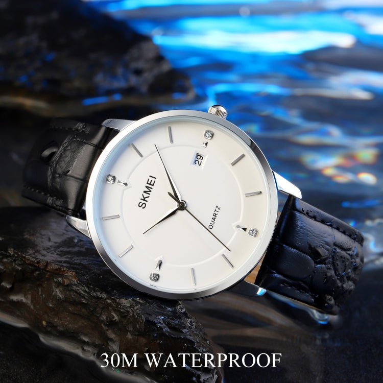 SKMEI 1801 Men Casual Calendar Quartz Watch(BLack) - free shipping - PMC TechLife - Order now!