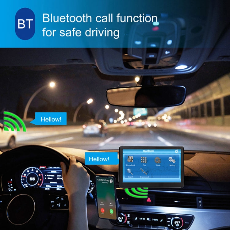 X20 7 inch Car GPS Navigator 8G+256M Capacitive Screen Bluetooth Reversing Image, Specification:Australia Map - Car MP3 & MP4 & MP5 by PMC TechLife | Online Shopping South Africa | PMC TechLife | Buy Now Pay Later Mobicred