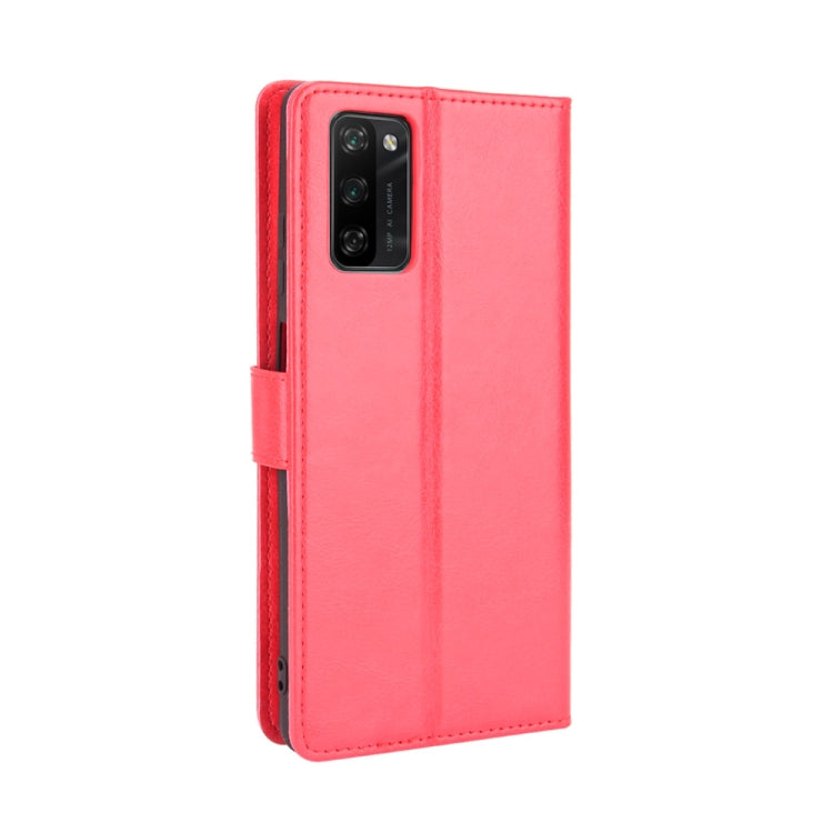 For Blackview A100 Crazy Horse Texture Horizontal Flip Leather Case with Holder & Card Slots & Lanyard(Red) - More Brand by PMC TechLife | Online Shopping South Africa | PMC TechLife | Buy Now Pay Later Mobicred