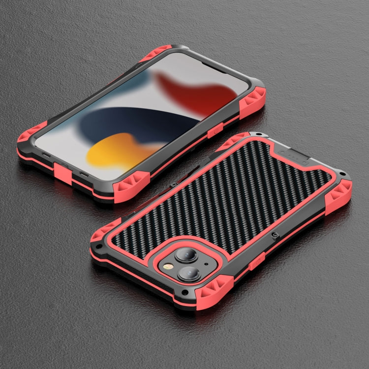 For iPhone 13 Pro R-JUST AMIRA Shockproof Dustproof Waterproof Metal Protective Case (Red) - iPhone 13 Pro Cases by R-JUST | Online Shopping South Africa | PMC TechLife | Buy Now Pay Later Mobicred