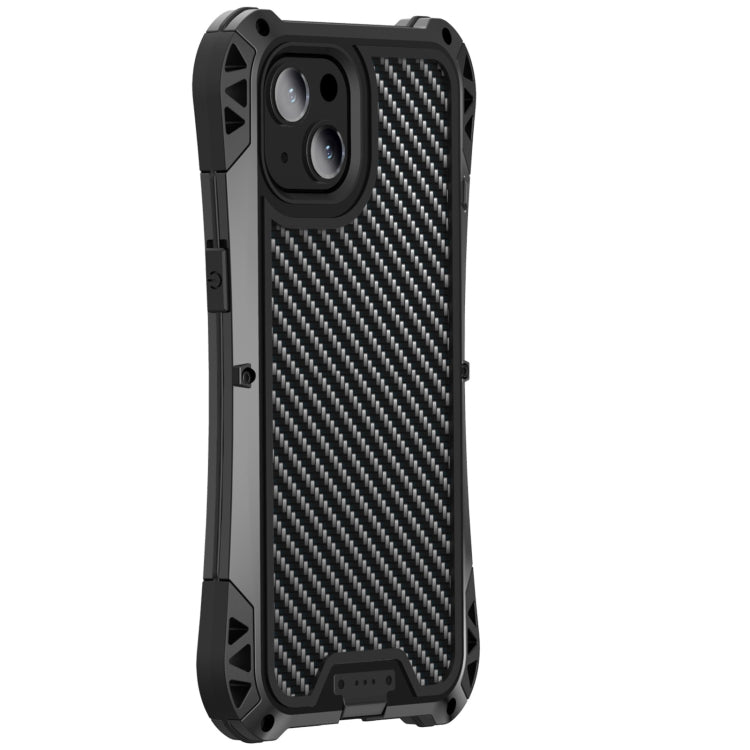 For iPhone 13 Pro Max R-JUST AMIRA Shockproof Dustproof Waterproof Metal Protective Case (Black) - iPhone 13 Pro Max Cases by R-JUST | Online Shopping South Africa | PMC Jewellery