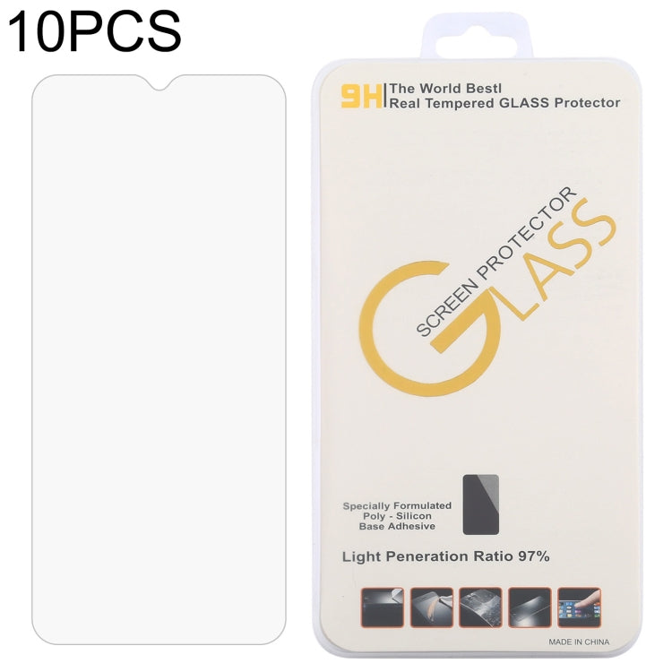 For Ulefone Note 10 10 PCS 0.26mm 9H 2.5D Tempered Glass Film - free shipping - PMC Jewellery - Order now!