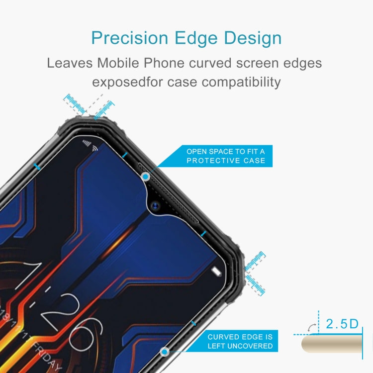 For Doogee S95 50 PCS 0.26mm 9H 2.5D Tempered Glass Film - For Doogee by PMC TechLife | Online Shopping South Africa | PMC TechLife | Buy Now Pay Later Mobicred