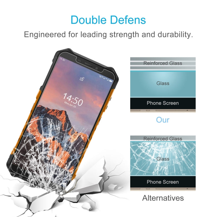 For Ulefone Armor X5 Pro 50 PCS 0.26mm 9H 2.5D Tempered Glass Film - free shipping - PMC Jewellery - Order now!