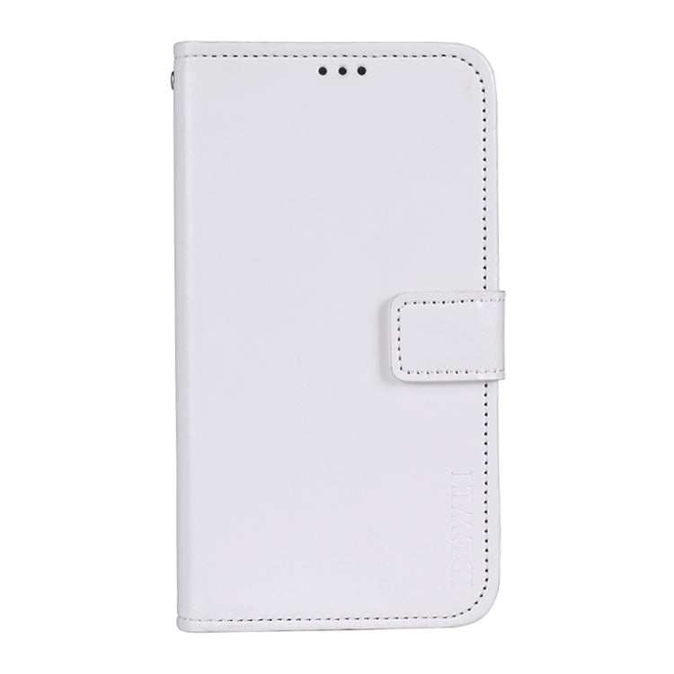 idewei Crazy Horse Texture Horizontal Flip Leather Case with Holder & Card Slots & Wallet For Tecno Spark 7P(White) - free shipping - PMC TechLife - Order now!