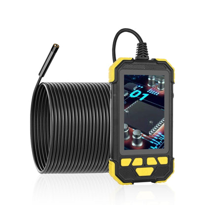 Y19 3.9mm Single Lens Hand-held Hard-wire Endoscope with 4.3-inch IPS Color LCD Screen, Cable Length:3.5m(Yellow) -  by PMC Jewellery | Online Shopping South Africa | PMC Jewellery | Buy Now Pay Later Mobicred