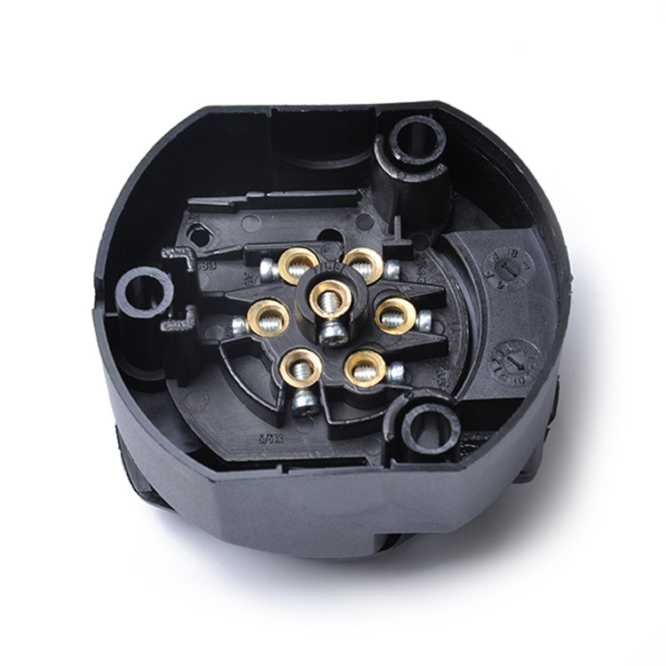 A0364 7 Pins 12N Electrics Converter Trailer Caravan Plug and Socket Adapter Connector - Terminal connectors by PMC TechLife | Online Shopping South Africa | PMC TechLife | Buy Now Pay Later Mobicred